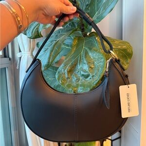 Portland Leather Black Nora Bag